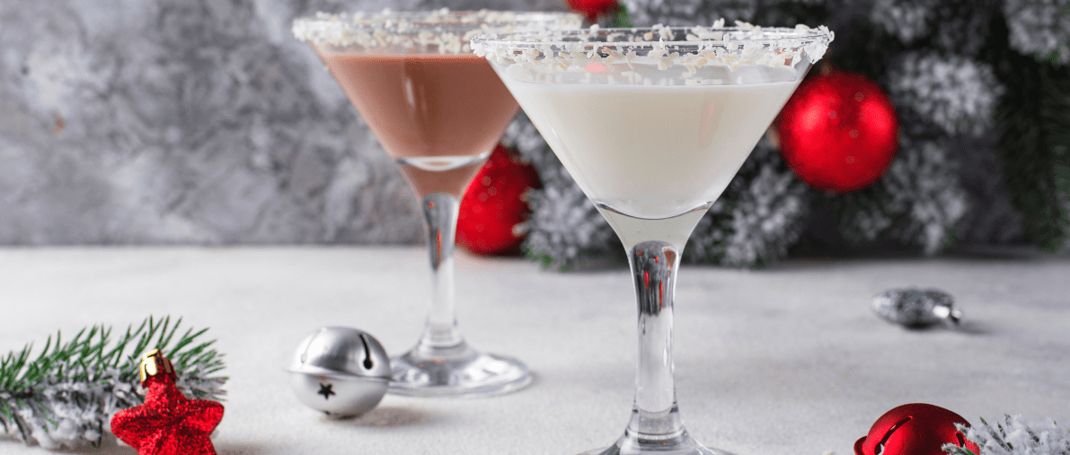 Festive winter cocktails