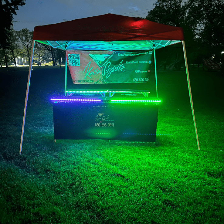 Outside bar setup